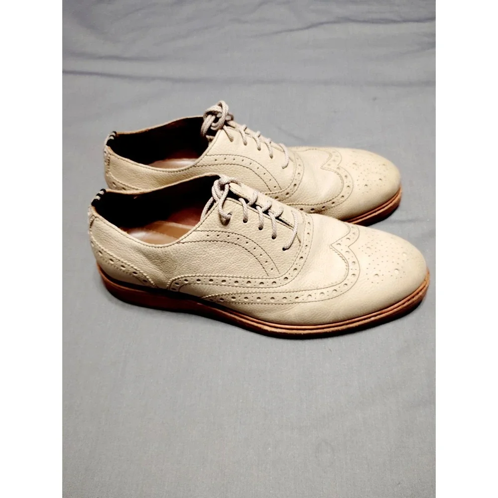 EUC Cole Haan Morris Wingtip Oxford Amphora Style C30842‎ Lace Up Shoes Men 7.5M